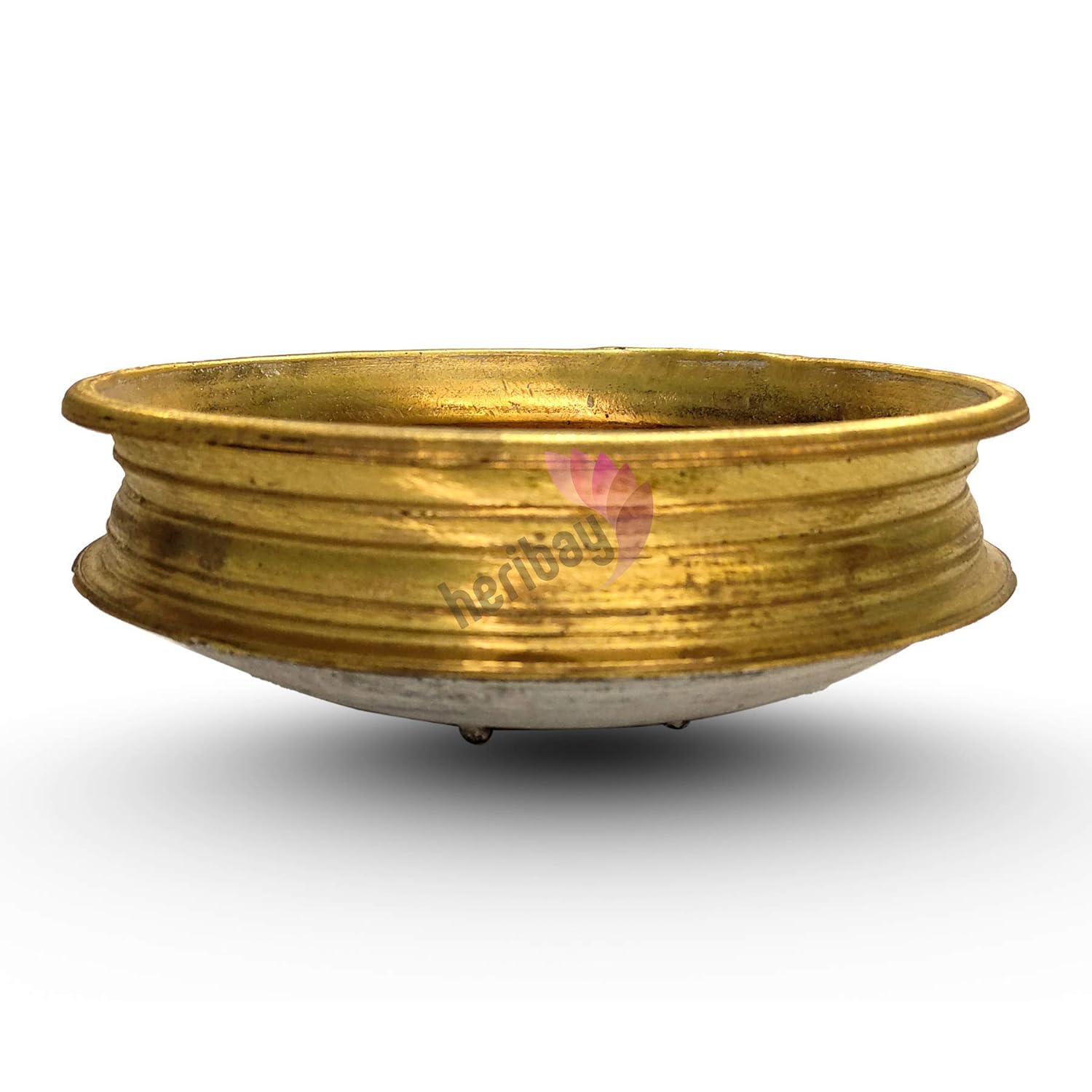 Heribay Kerala Handmade Bronze Cooking Uruli Kansa Kitchen Utensils