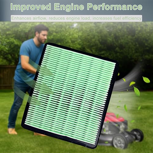 Miniatura 5 de Filtro de aire GCV160 17211-Zl8-023 con cubierta para motor GCV190 GC160 GC190 en el elemento limpiador de cortacésped HRR2169VKA Piezas de
