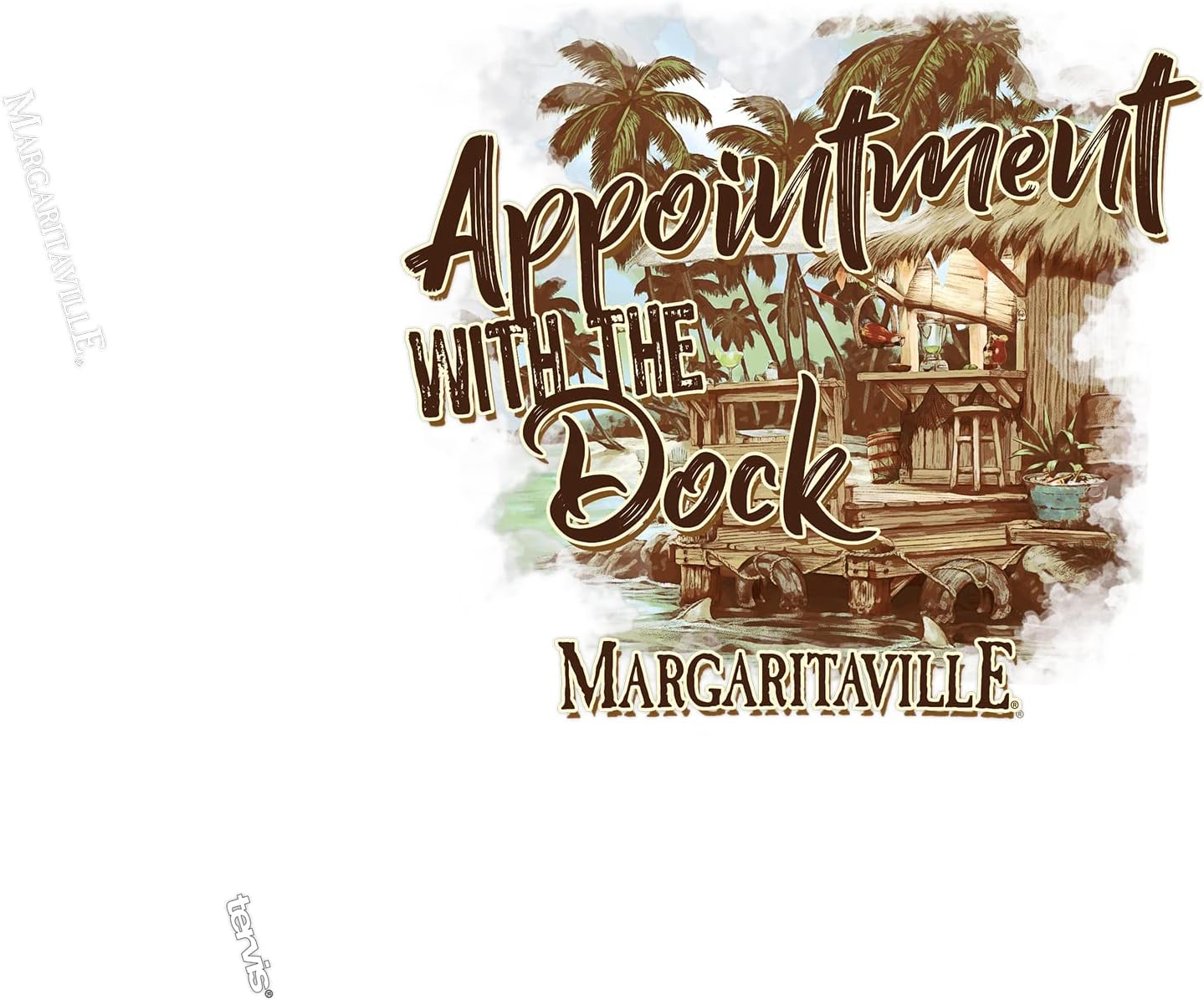 Tervis Margaritaville - Appointment with the Dock Made in USA Double Walled Insulated Tumbler Travel Cup Keeps Drinks Cold & Hot, 24oz, Classic - Image 2