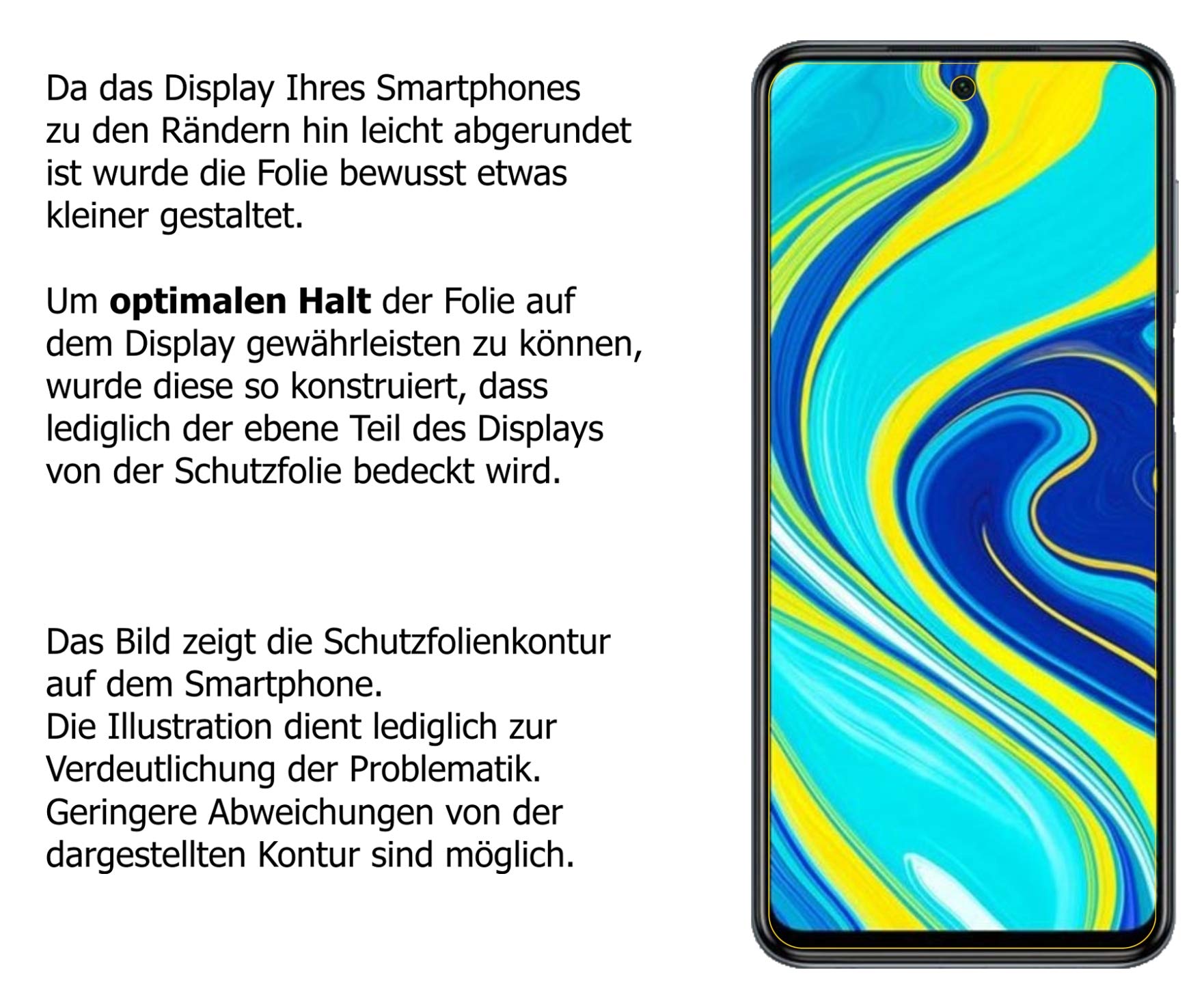 Dipos Pellicola Protettiva Privacy 4 Modi Per Xiaomi Redmi Note 9 Pro - Anti-sguardo Made In Germany