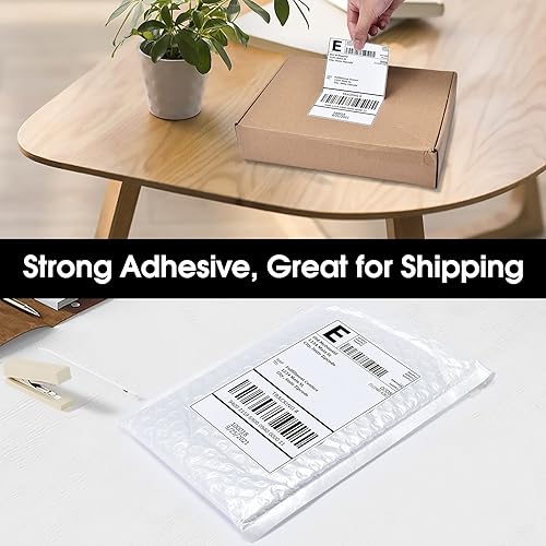 Miniatura 5 de Pacific Mailer Etiquetas térmicas 4x6 1000 etiquetas de envío térmicas directas fanfold