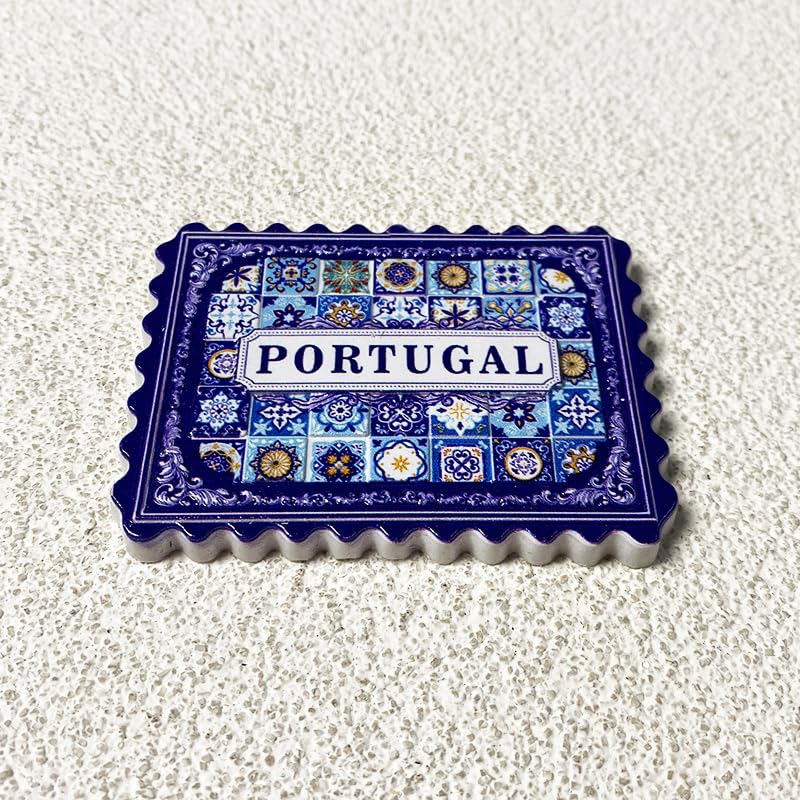 Imán Decorativo Cerámico Azulejo Portugués miniatura 2