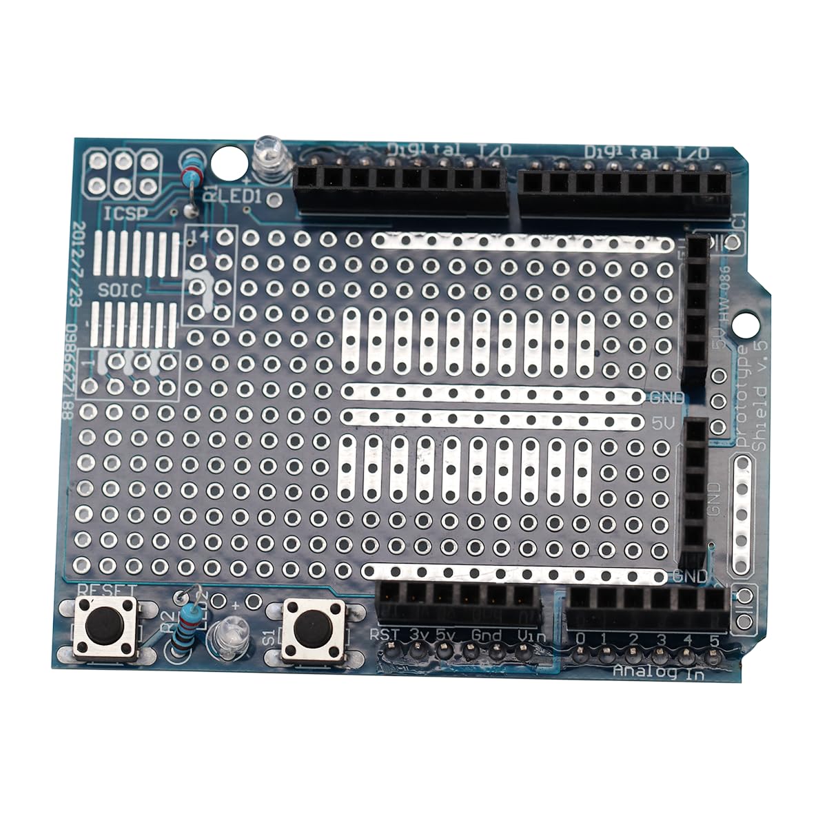 Prototipazione Prototype Shield Scheda di espansione con 170 Mini Breadboard Kit Breadboard Kit modulo di sviluppo Prototvping 3-5V (2 pezzi)