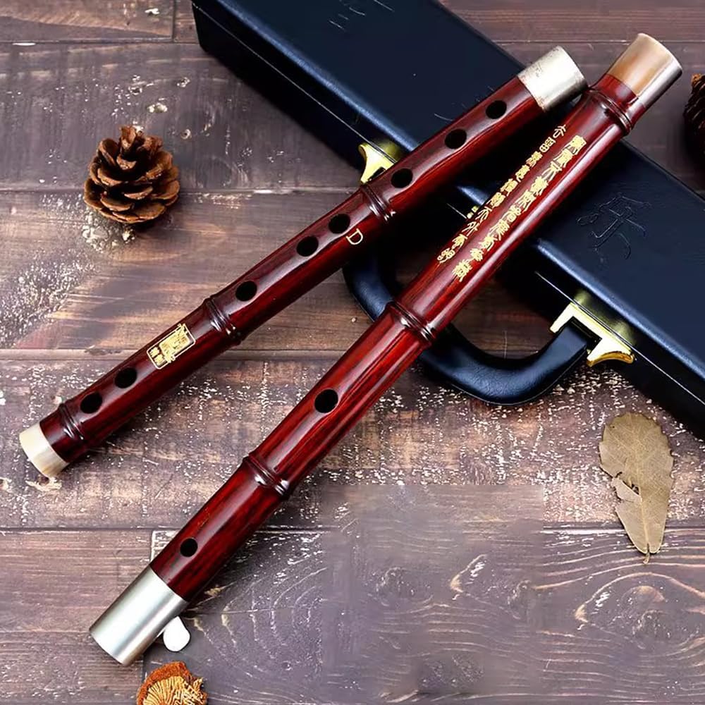 ローズウッドフルート、ストレージボックスを含む初心者に適した風の楽器,E#