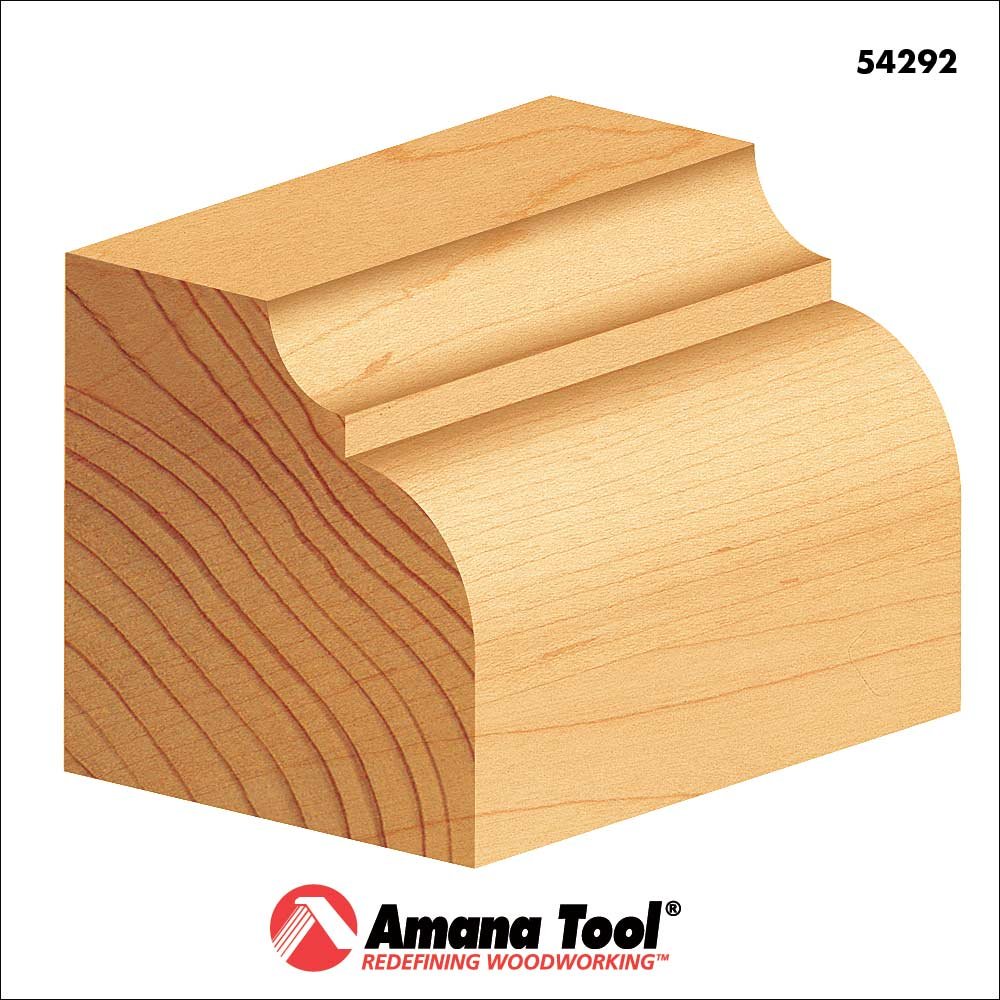 Amana Tool - 54292 Carbide Tipped Classical Cove & Bead 3/16 x 5/16 Radius x 1-1/2 Dia x 5