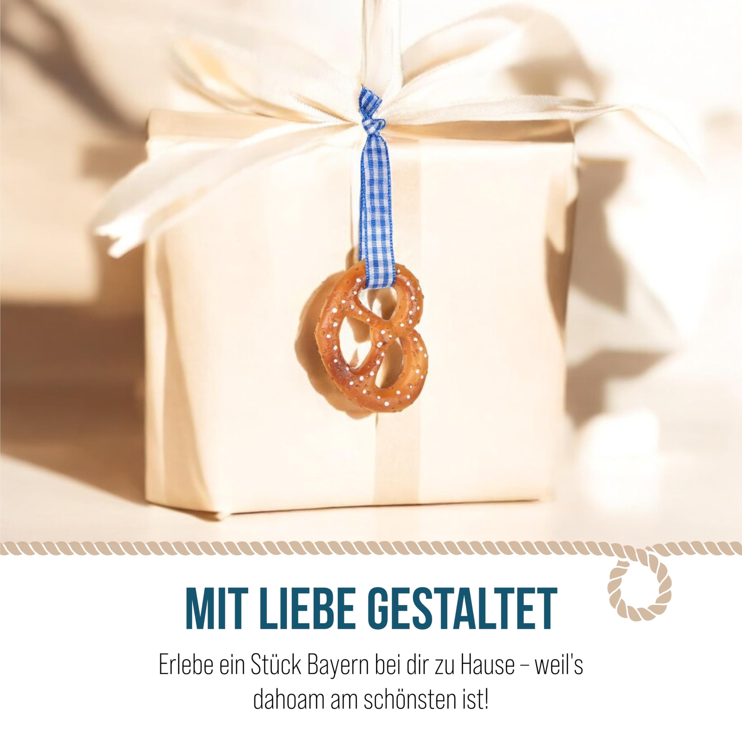 Lot De 8 Mini Bretzels Suspendus 4 Cm – Décorations Authentiques Oktoberfest, Fête De La Bière Bavaroise, Anniversaire Ou Déco Table Thème Bavarois