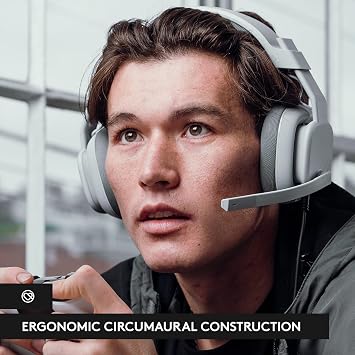 ASTRO A10 Gaming Headset Gen 2 Wired Headset | Over-ear Gaming Headphones, Lightweight, Flip-to-mute mic, 32mm drivers, For Xbox, PS5, PS4, Switch, PC - Grey