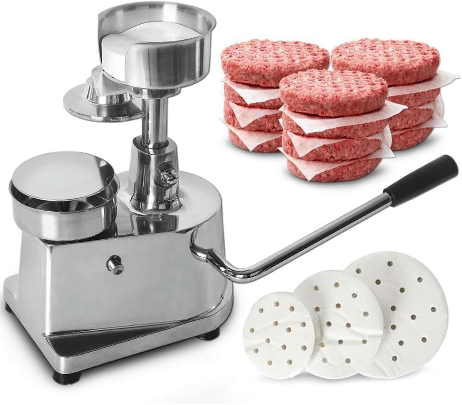 Machine à former des tartes à la viande de 100 mm pour vos burgers maison