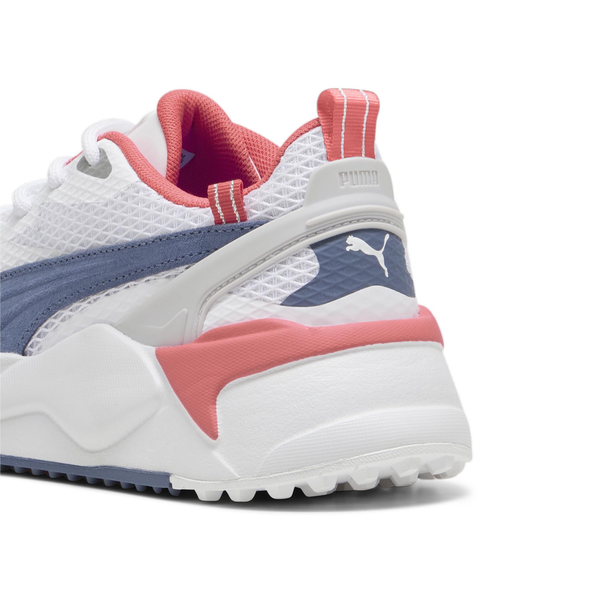 PUMA ゴルフシューズ ホワイト/ピンク/ネイビー Amazon.co.jp: PUMA: ゴルフシューズ