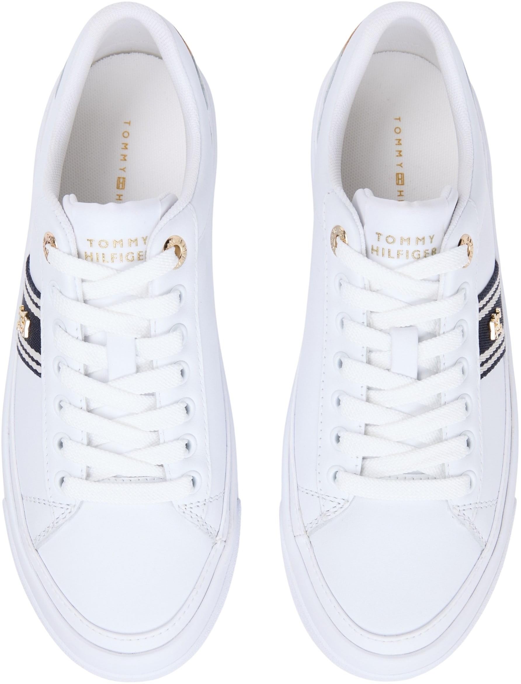 Tommy Hilfiger Th Foxing Platform Webbing Fw0fw09353 BasFemme