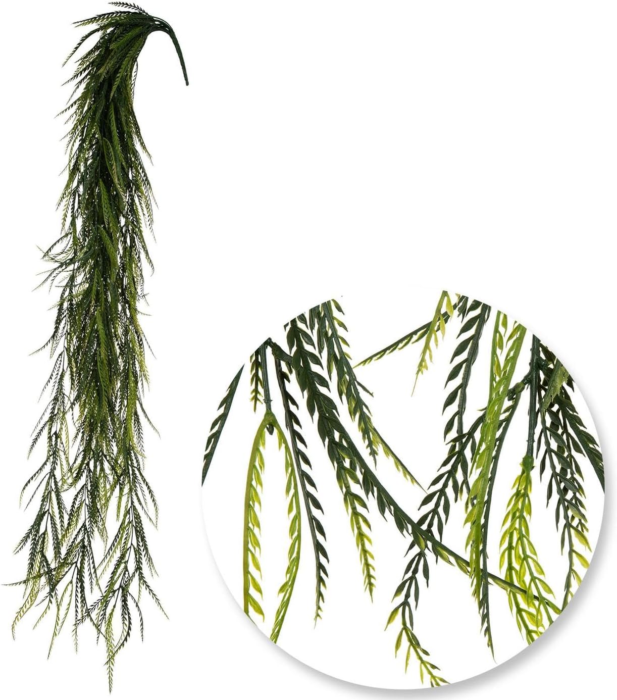 Hobby Lobby Artificial Cedar Garland, 55 Inch Long Green Hanging Greenery, Indoor Wedding Party Decoration