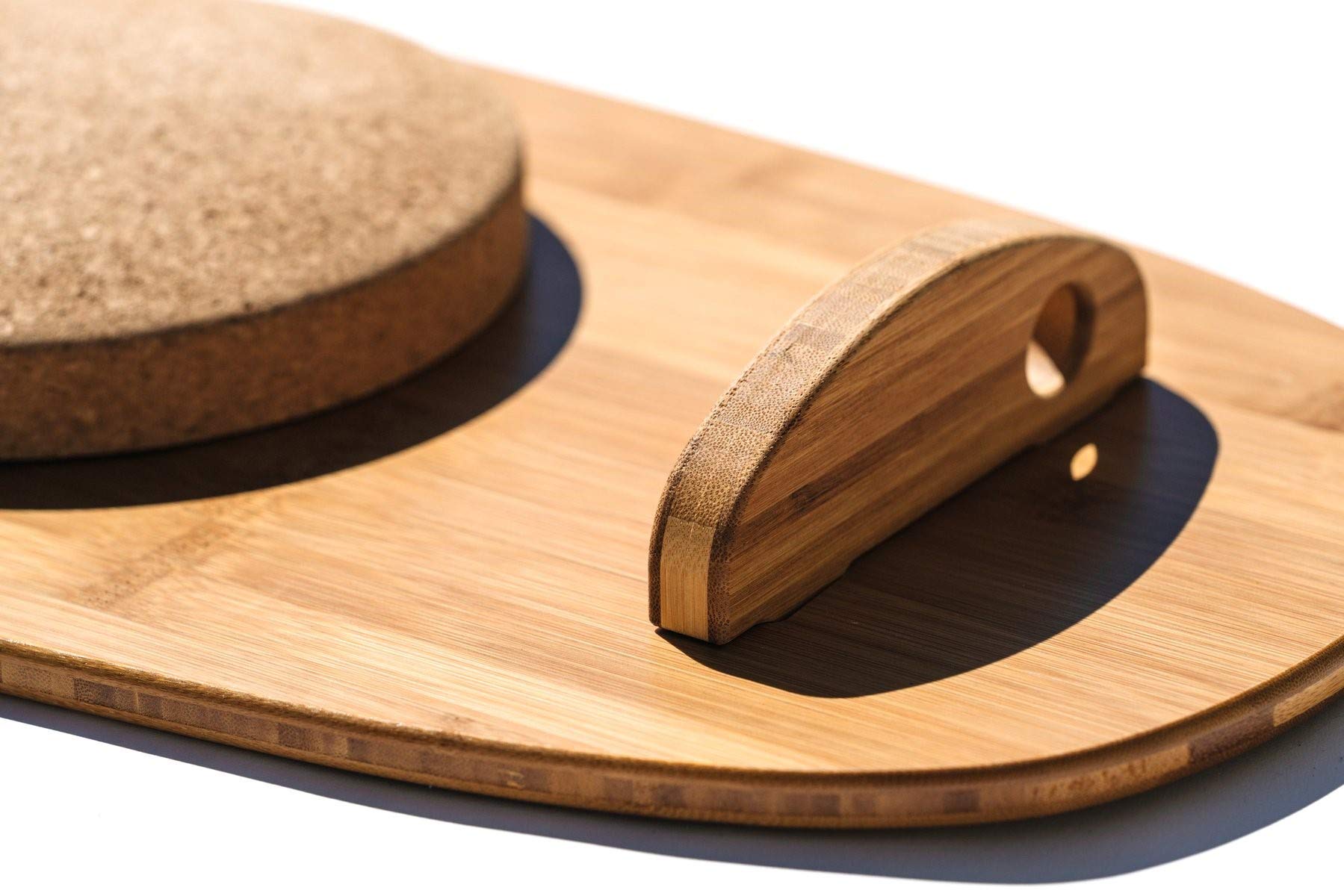 Ebb and Flo Standing Desk Board with Flo Blocks, Made from Eco Conscious Materials