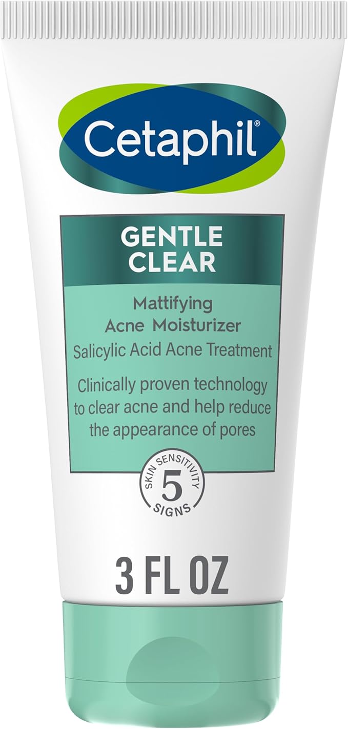 Cetaphil Face Moisturizer, Gentle Clear Mattifying Acne Moisturizer
