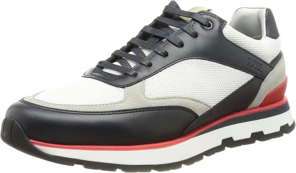 Hugo boss scarpe sneakers da uomo in pelle 50452595