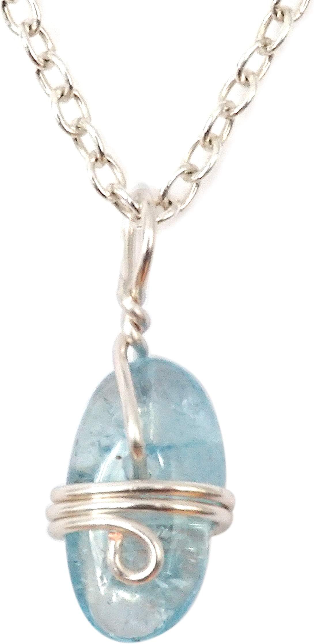 Women's Birthstone Crystal Charm Necklaces