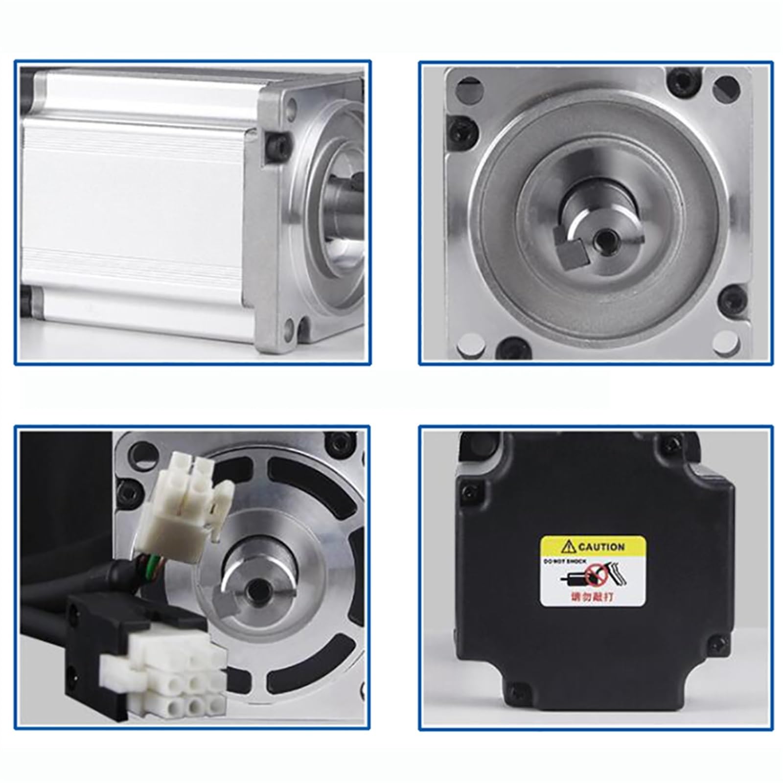 Silnik krokowy, Serwosilnik sterownika 750W 80mm enkoder absolutny Single Multi 23/17Bit 3000RPM 2.39Nm Modbus RS485 220v jednofazowy serwosilnik AC(23Bit multi Encoder)