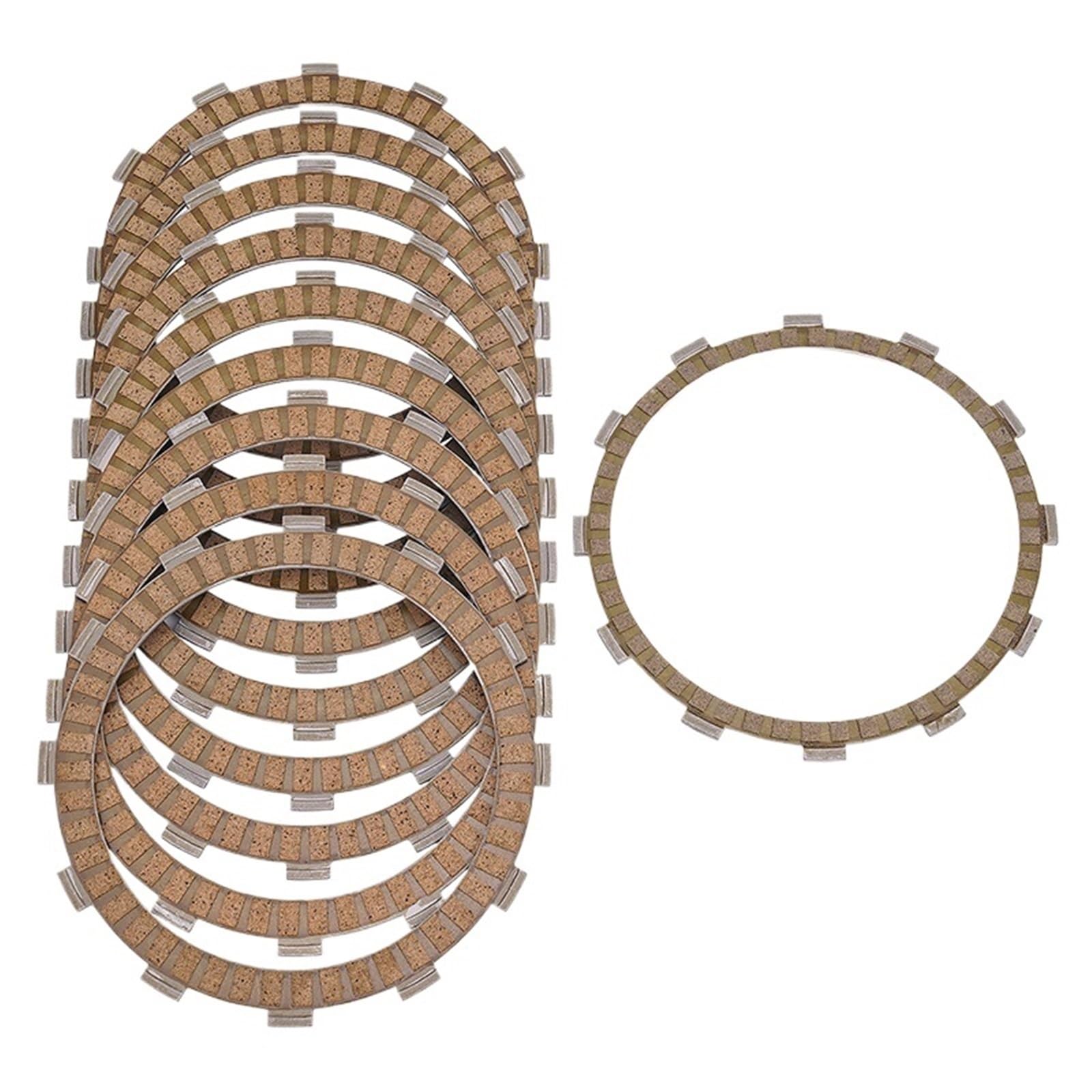 Motorrad-Kupplungsscheibe Motorrad Kupplung Reibung Platten Disc Passend für Kawasaki ZX1400 Ninja ZX-14R ABS 30TH SE ZZR1400 ZG1400 1400GTR Kupplungssätze