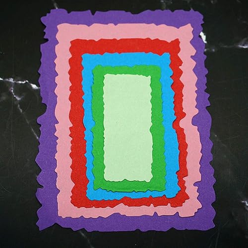 Miniatura 3 de Metal Nesting Cutting Dies Circle and Rectangle Embossing Stencil Die Cuts for Card Making Scrapbooking Paper Craft Album Stamps DIY Décor