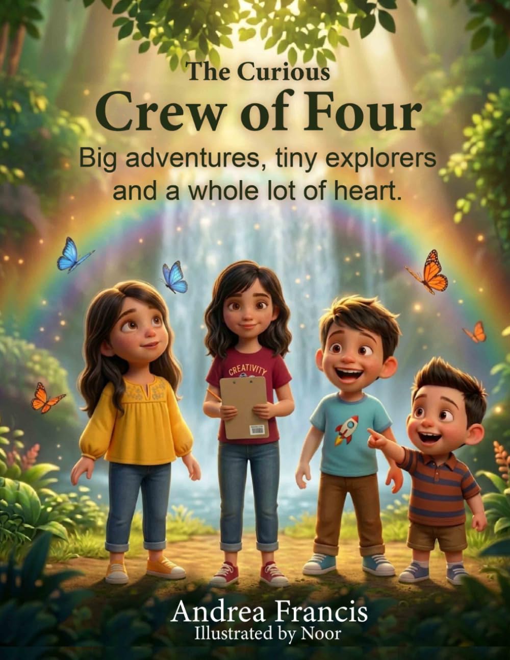 The Curious Crew of Four: Big adventures, tiny explorers, and a whole lot of heart