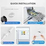 LVWIT 3 Inch Pot Lights with Junction Box, 7W 550 Lumens Dimmable, IC Rated Retrofit LED Recessed Lighting, 6 Pack (2700K/ 3000K/ 3500K/ 4000K/ 5000K- 5CCT)