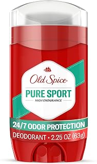 Male High Endurance Deodorant Long Lasting Stick Pure Sport 2.25 Oz