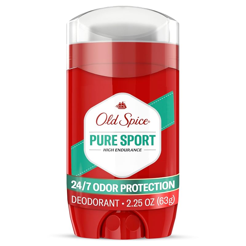 Desodorante Old Spice Pure Sport sem alumínio, 63 g