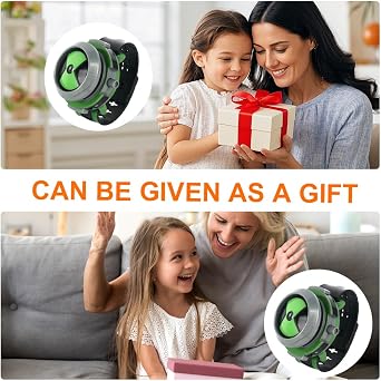 Kids Projection Watch, Ben 10 Adjustable Projection Watches with Action Figure Model, Ben 10 Omnitrix Watch for Boys Girls Kids Christmas Birthday Gifts Action Figures Model Toy Party Supplies