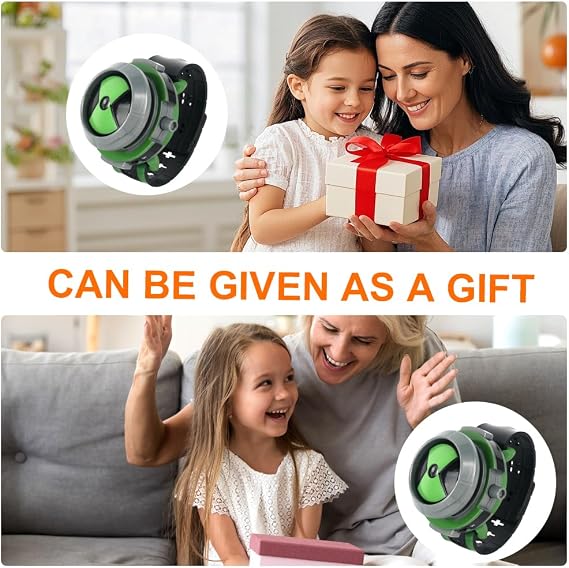 Kids Projection Watch, Ben 10 Adjustable Projection Watches with Action Figure Model, Ben 10 Omnitrix Watch for Boys Girls Kids Christmas Birthday Gifts Action Figures Model Toy Party Supplies