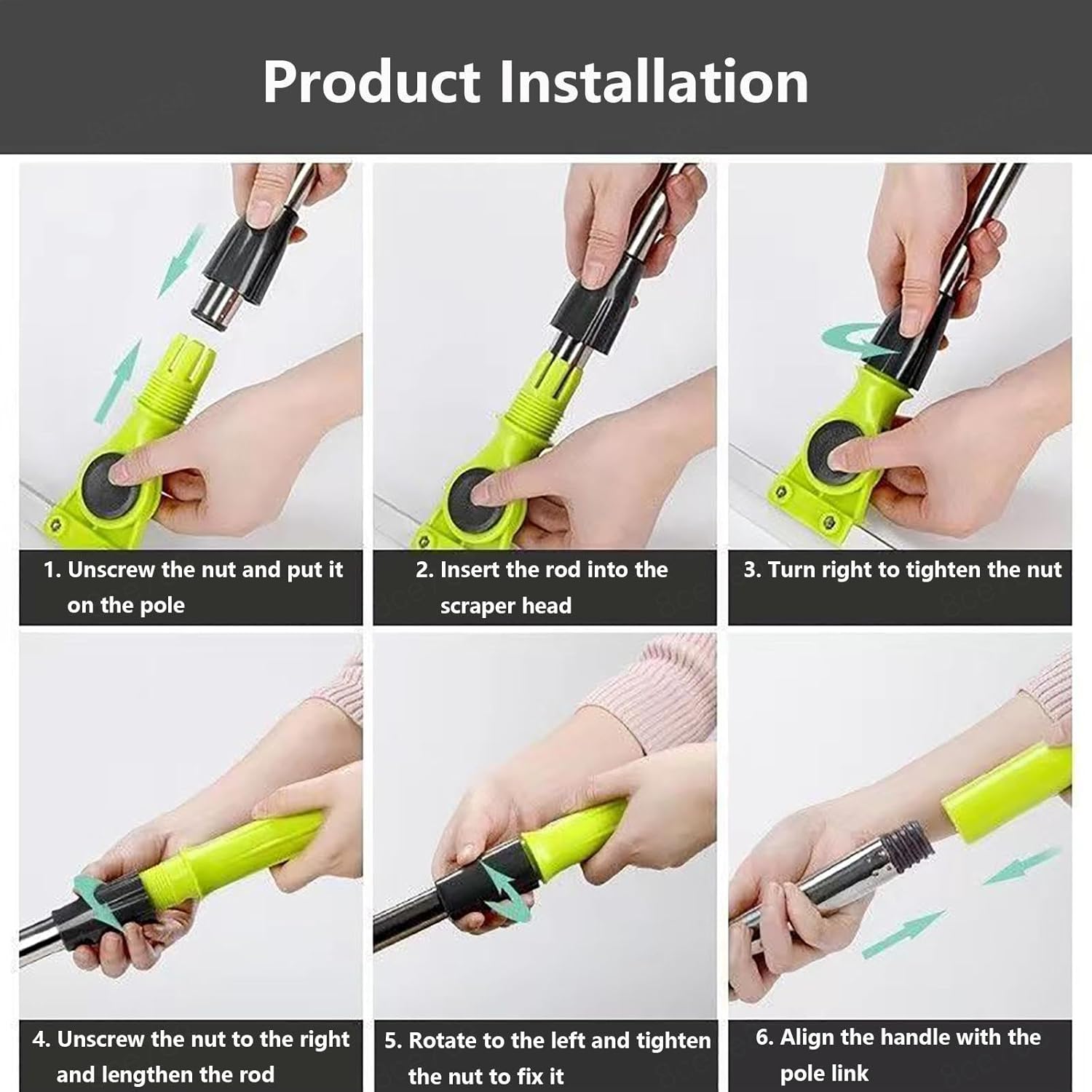 Air Broom as Seen on Tv, with 51 Long Handle Air Broom as Seen on Tv, Magic Broom Squeegee for Smooth Floors,Rugs,Windows
