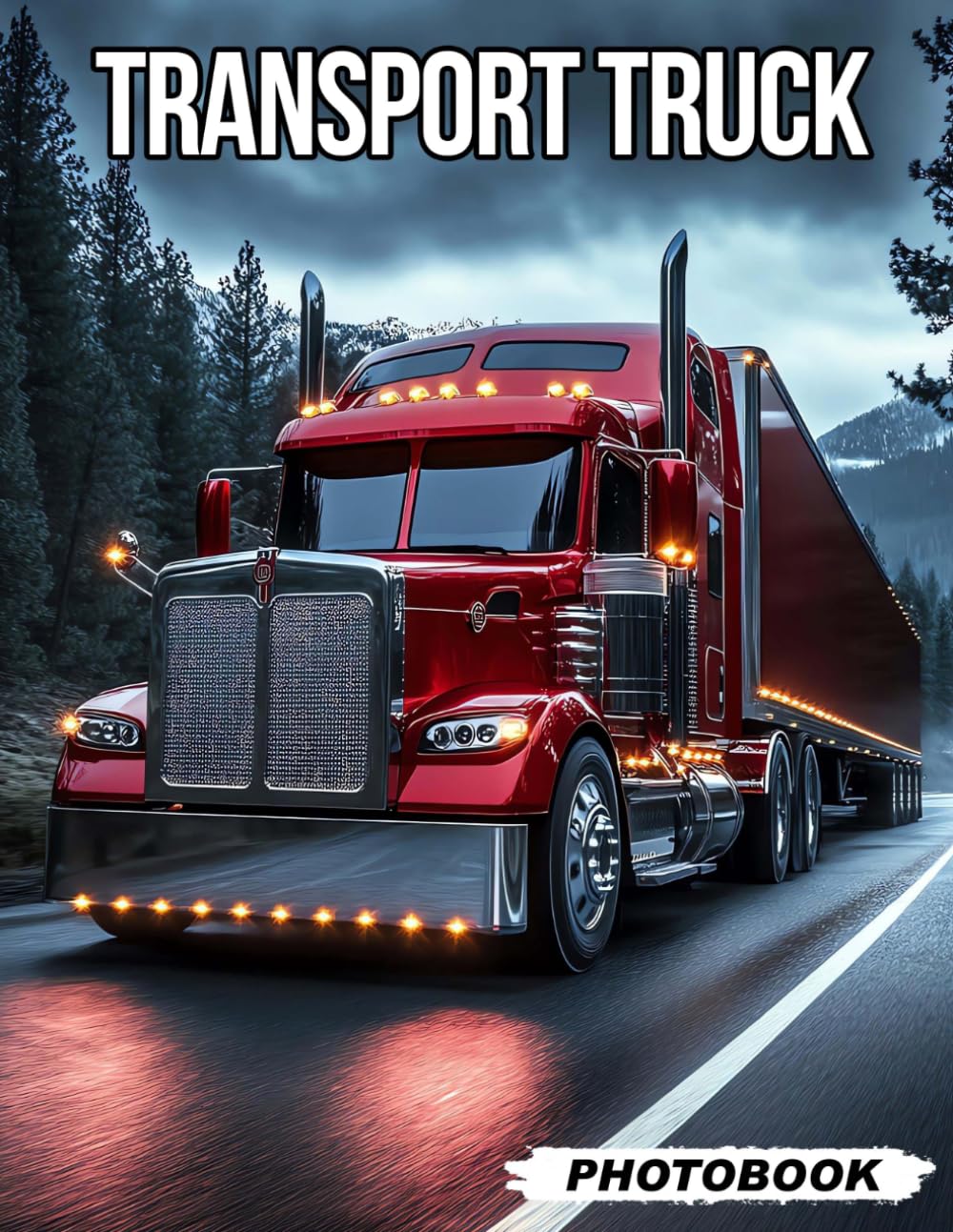 Transport Truck Photo Book: Heavy-Duty Truck Vehicle Images Showcasing Transport Power And Industrial Road Giants Vehicle Photography For Truck Enthusiasts