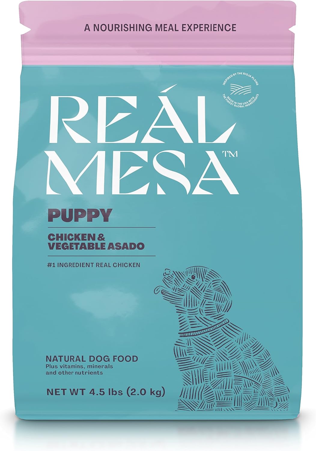 Real Mesa Premium Puppy Food High Protein, Nutritious