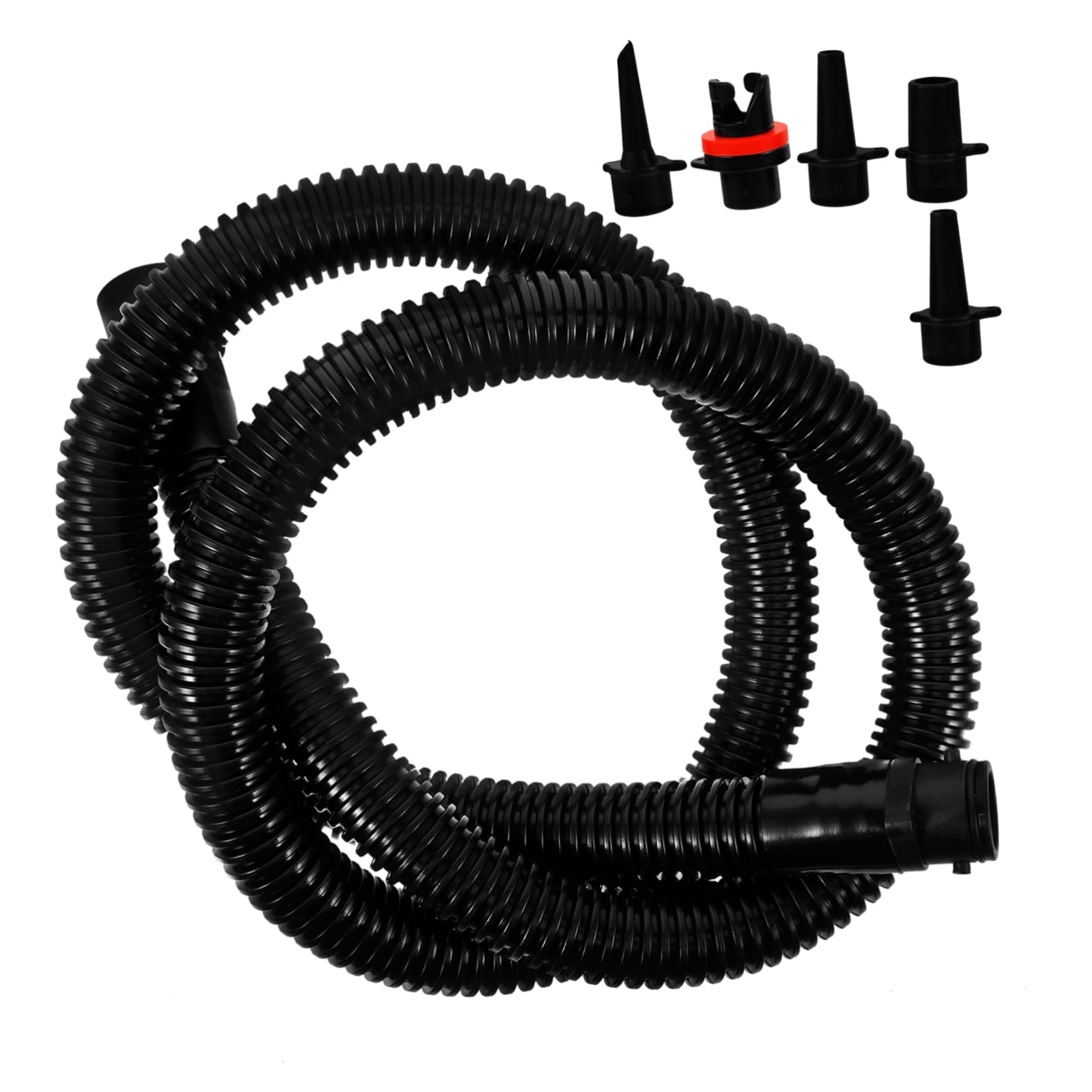 Sosoport Accesorios De La De Aire Camas Inflables Kayaks Inflable Manguera del Compresor De Aire Manguera De Inflador De Kayak De Plástico Válvula De Kayak Conectar La Manguera