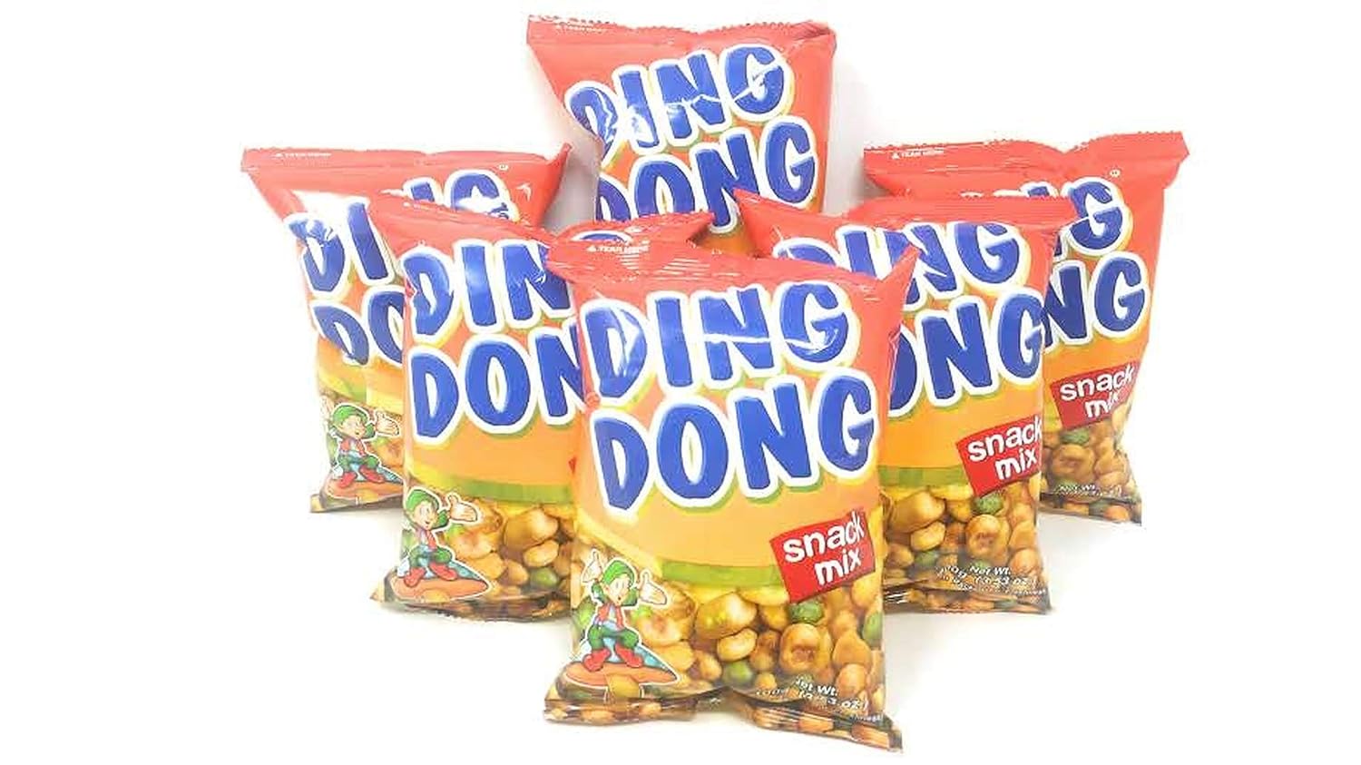 Ding Dong Peanut Snacks 6 Packs (Snack Mix)