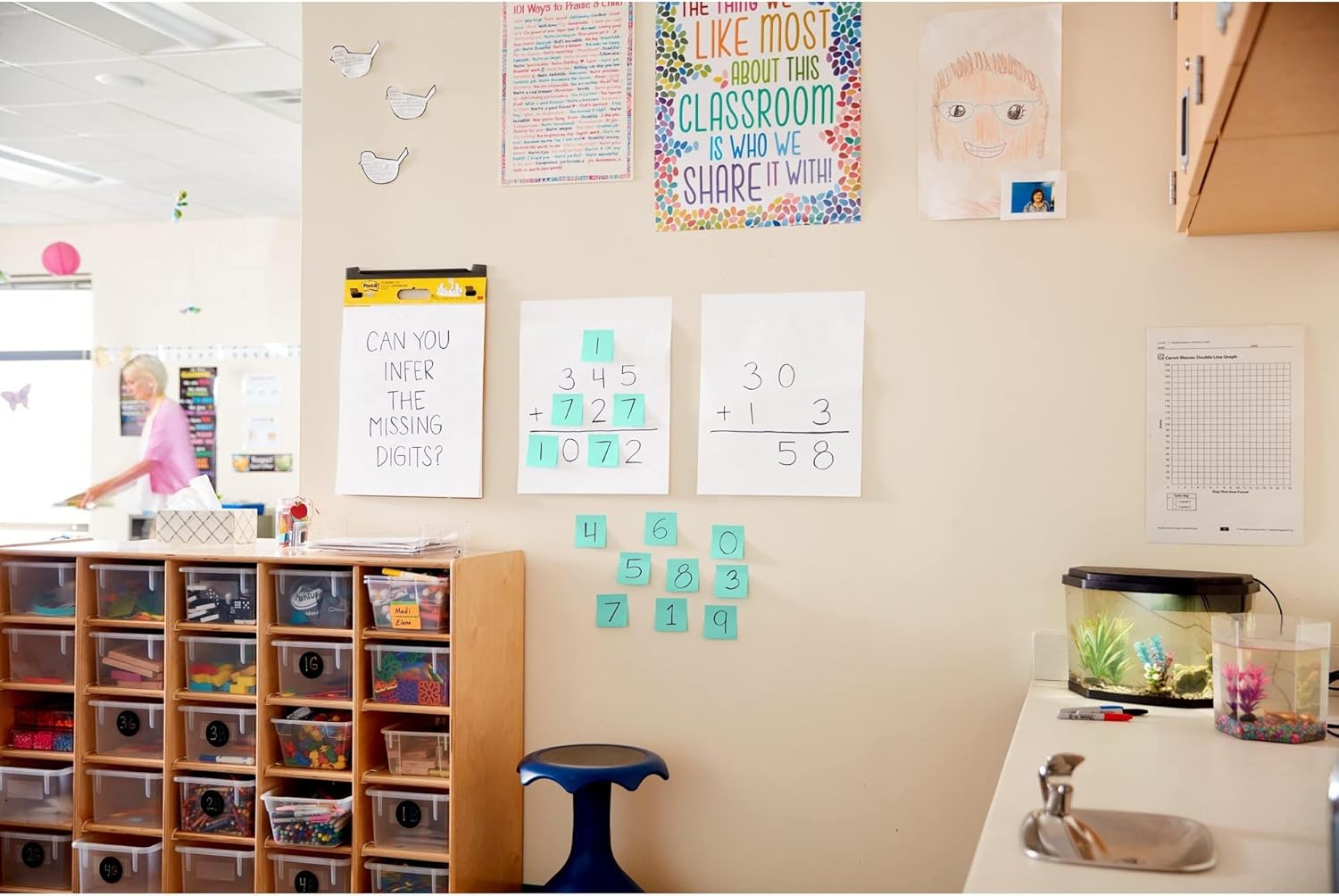 Post-it® Super Sticky Mini Easel Pad, 15 x 18 Inches, 20 Sheets/Pad, Pack of 2 : Office Products