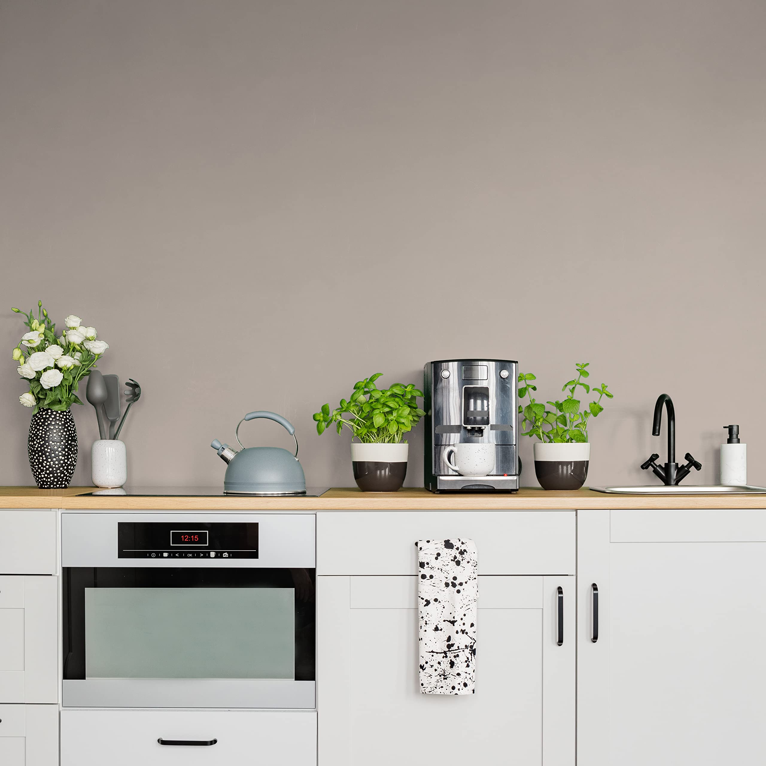 derendo Fühl Dich Wohl Wandfarbe Braun Cappuccino hohe Deckkraft matt hochdeckend 5l