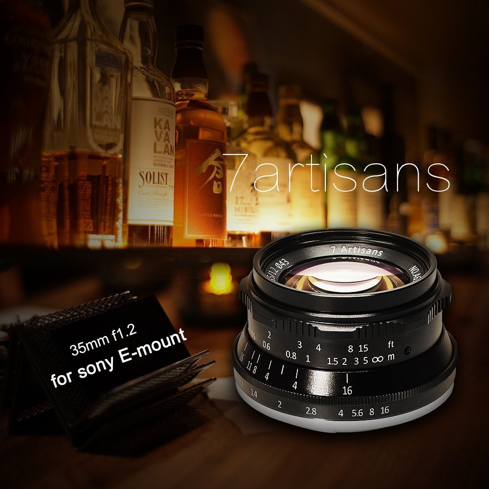 Amazon.co.jp: 7artisans 35mm F1.2 APS-C マニュアルフォーカス