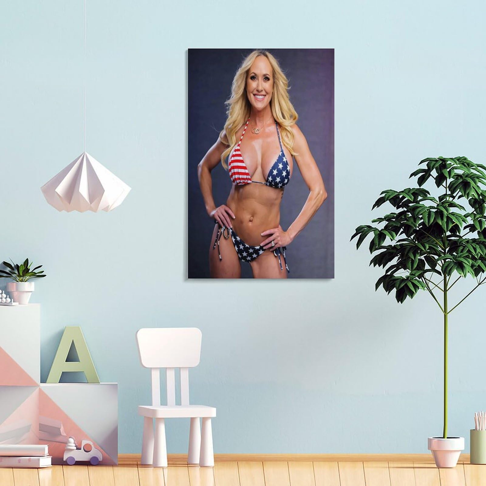 XLWQDSF A Sexy Aactress Brandi Love Canvas Posters And Wall Art