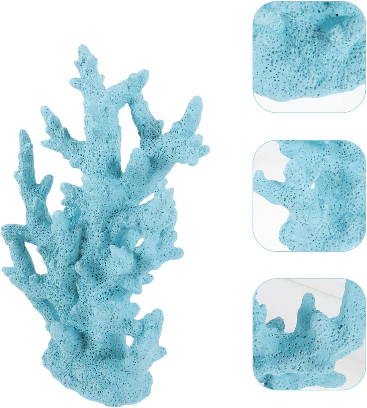 Angoily Artificial Coral Decoration Coral Ornament for Fish Tank Unique Aquarium Decor for Stunning Underwater Landscape