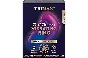TROJAN Vibrating Ring for Couples: Amplify Your Pleasure with Enhanced Intimacy
