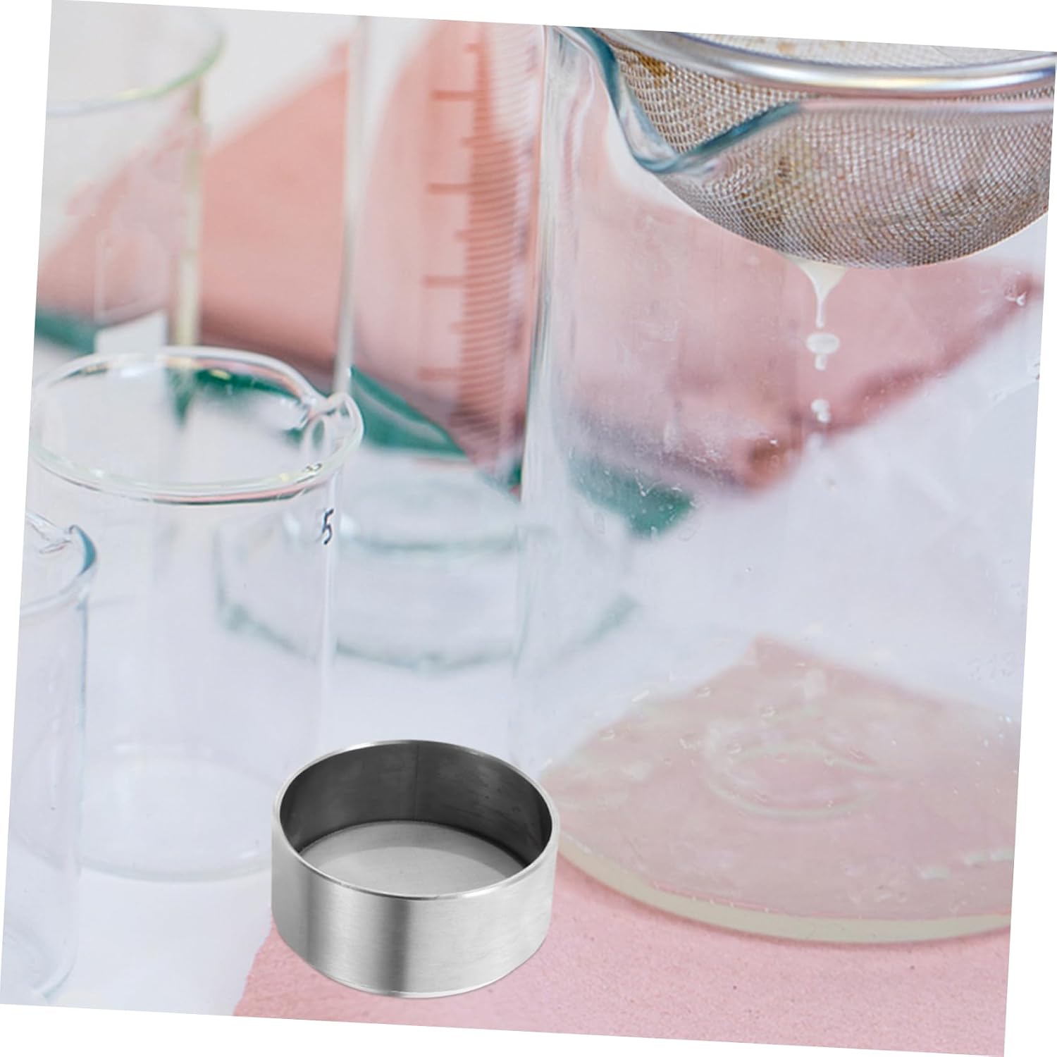 Stainless Steel Test Sieve Mesh Fine Filtration Tool for Laboratory Applications Sifter for Accurate Cell and Particle Separation