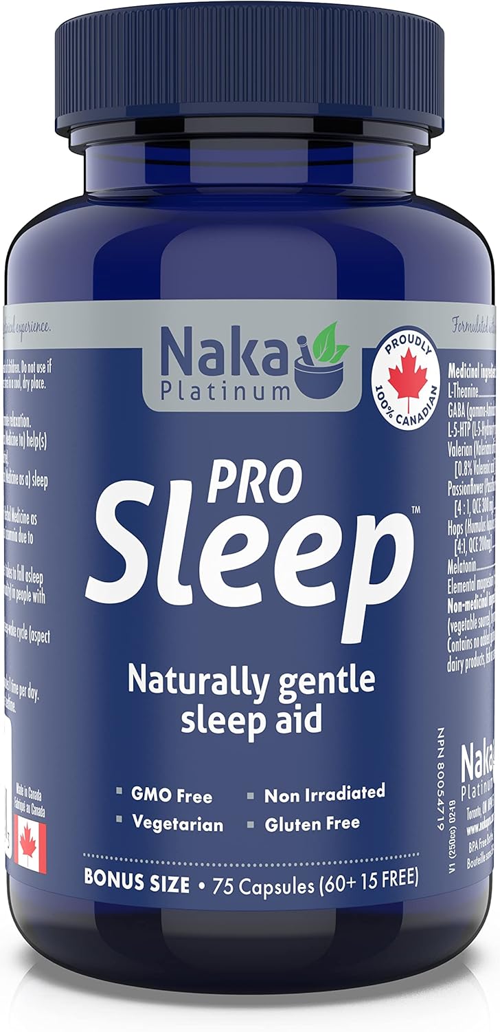 NAKA Platinum Pro Sleep Naturally Gentle Sleep Aid Extra Strong