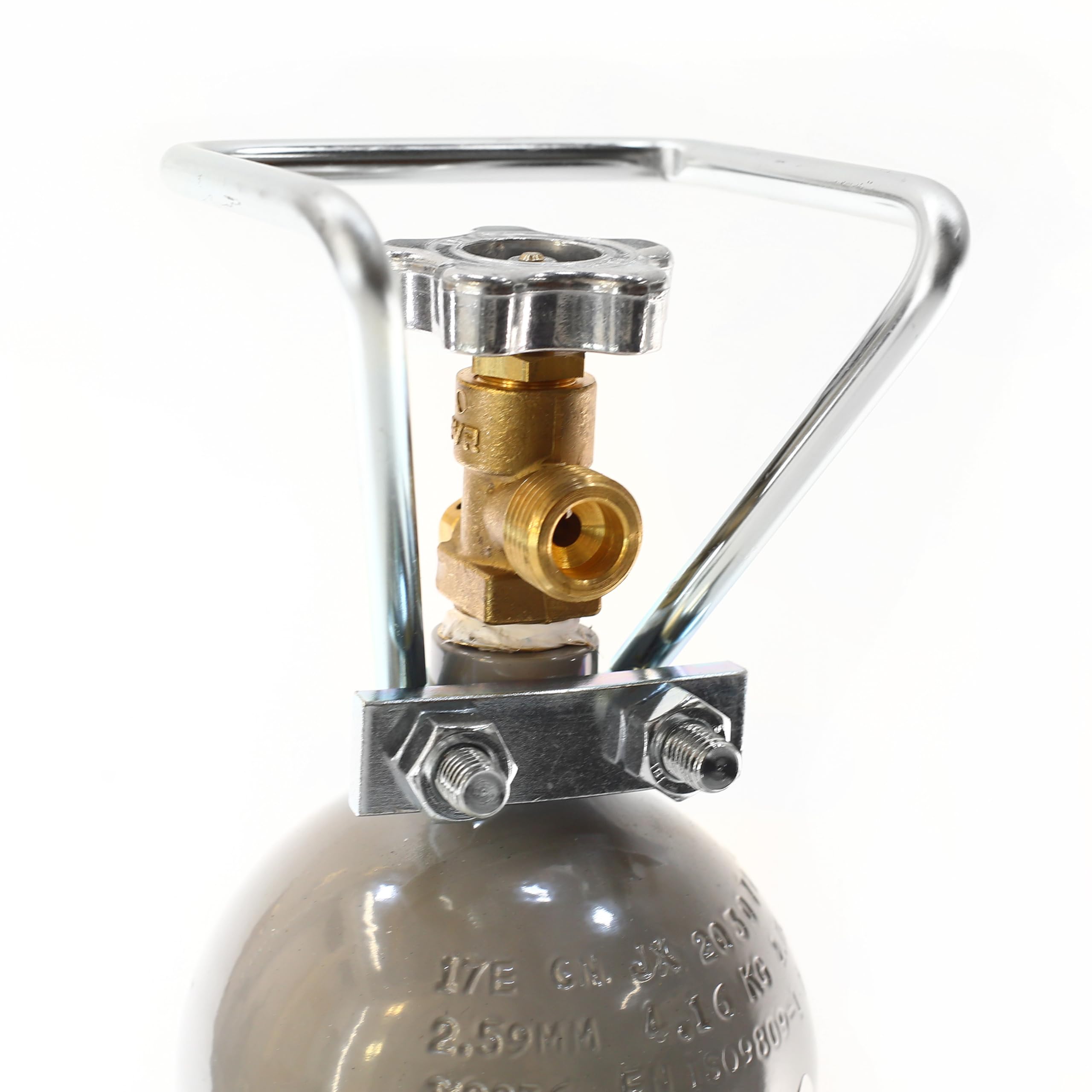 2 kg Kohlensäure Flasche / 2000g CO2 Kohlendioxid, Lebensmittelqualität E290, Reinheit mind. 99,95%, TÜV 2035/04, Mehrwegflasche für Aquarien & Zapfanlagen