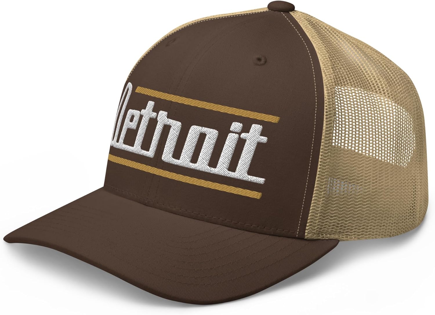 Retro Detroit Trucker Cap Vintage Detroit MI Trucker Hat