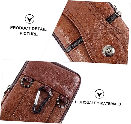 Miniatura 5 de GALPADA 1 Pc Men's Mobile Phone Bag Casual Bag for Men Trendy Waist Purse Practical Waist Purse Creative Smartphone Bag Waterproof Waist Pouch