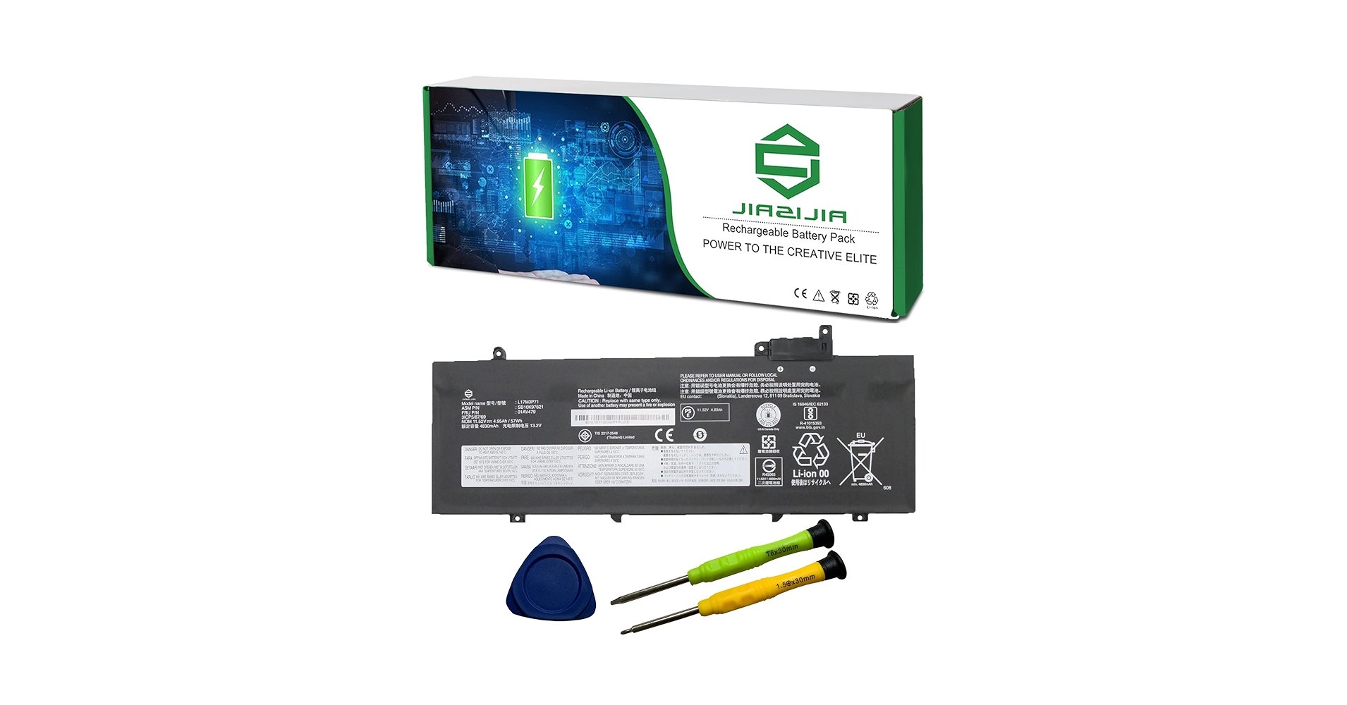 Amazon.com: JIAZIJIA 01AV479 L17M3P71 SB10K97621 Laptop Battery