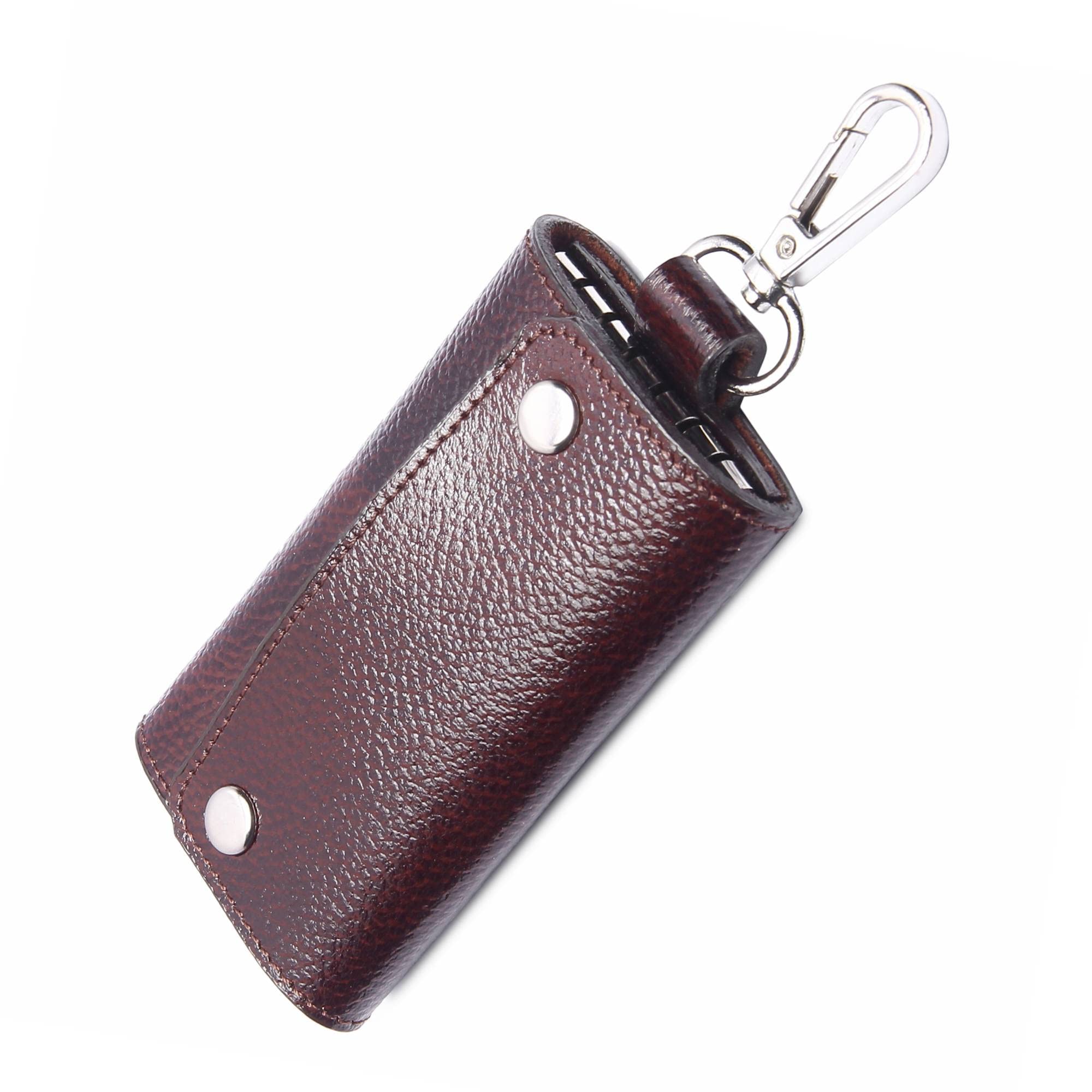 Leather Key Cases (Brown_KG-00956-CHCK-PUR)-image-8