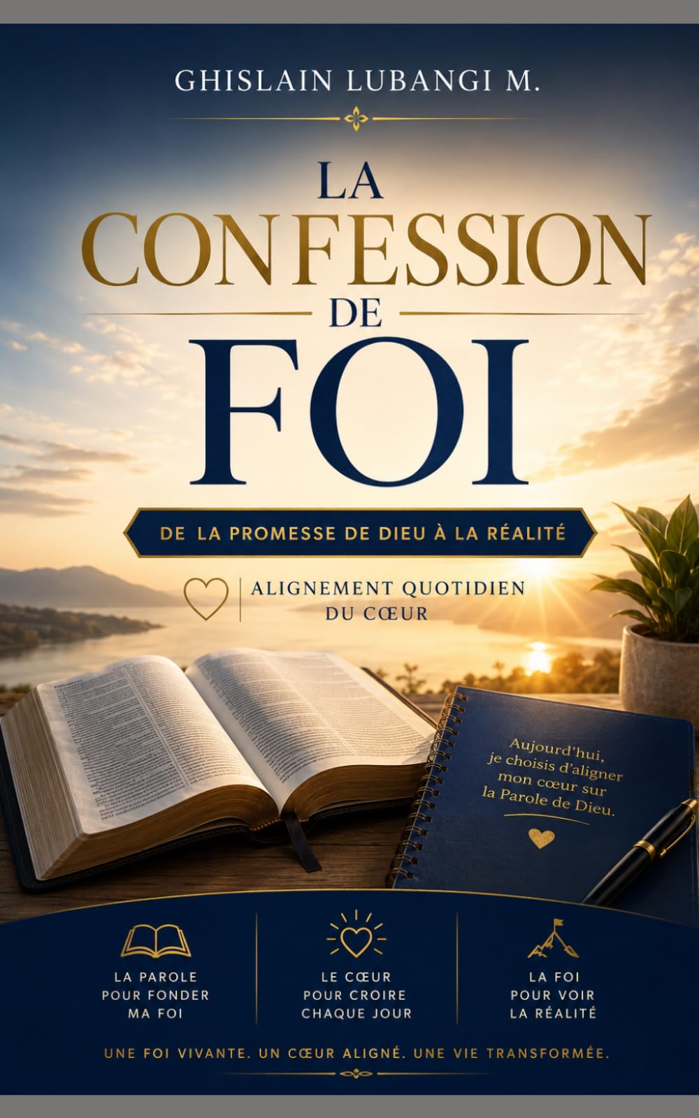 LA CONFESSION DE FOI: De la promesse de Dieu à la réalité Alignement quotidien du cœur