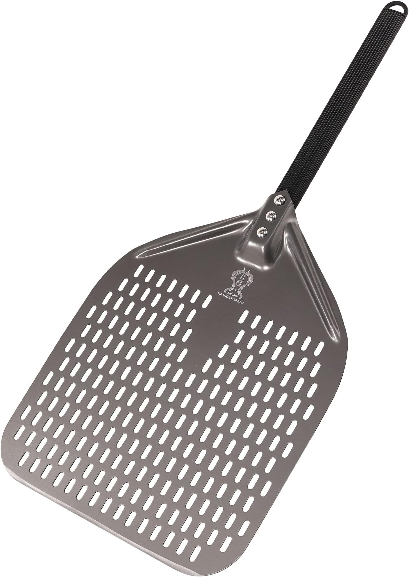 Perforated Turning Peel 12 Inch Rectangular Pizza Turning Peel Paddle