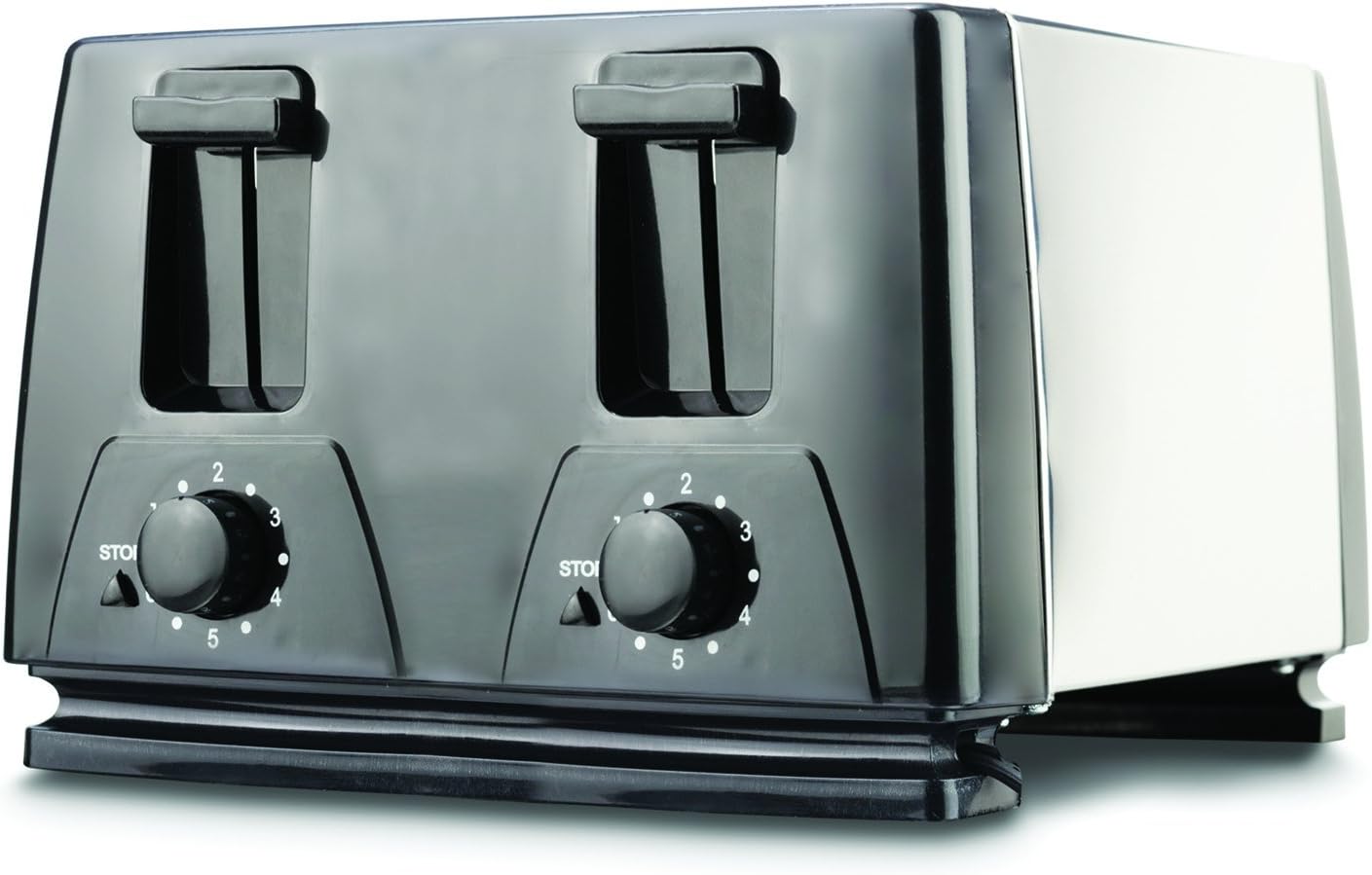 Brentwood TS-284 4 Slice Toaster, Black