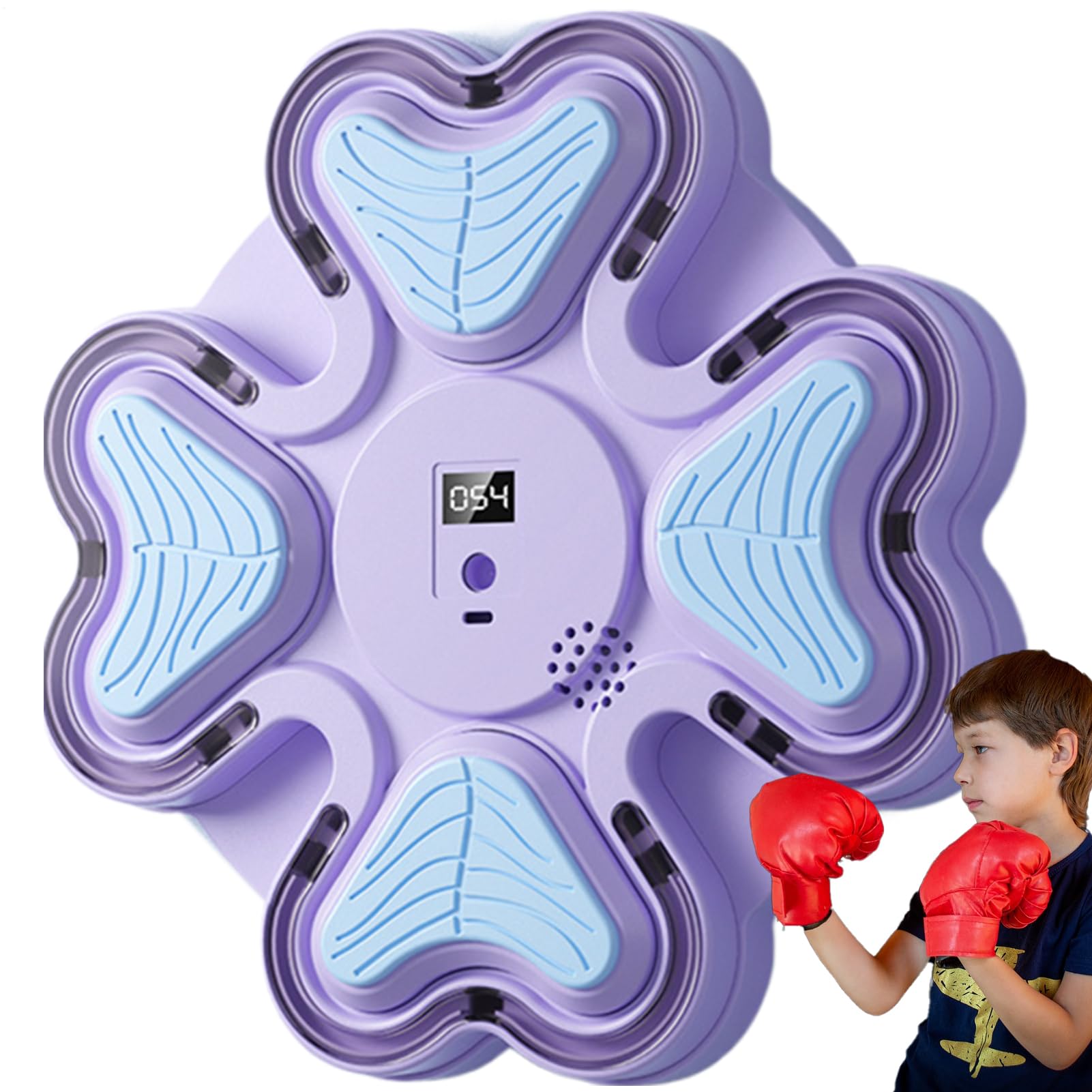 ボクシングマシン | スマートゲームターゲット | ボクシングトレーニング機器,ジム・家庭・オフィス・フィットネス向け 大人と子供のエクササイズと反応トレーニング用